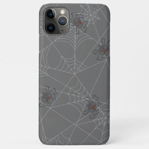 ハロウィンスパイダーズくもの巣とカボチャ iPhone 11 PRO MAXケース