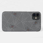 ハロウィンスパイダーズくもの巣とカボチャ Case-Mate iPhoneケース (裏面(横))