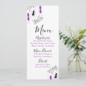 ハロウィンスパイダードードルバースデーパーティーメニュー シーズンカード (スタンド正面)