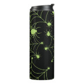 ハロウィンスパイダーネットクリエイティブパターン タンブラー (回転左)