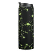 ハロウィンスパイダーネットクリエイティブパターン タンブラー (回転右)