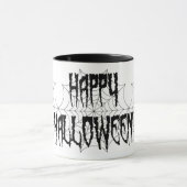 ハロウィンスパイダーフィンガーとくもの巣 マグカップ (中央)