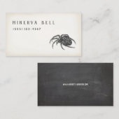 ハロウィンスパイダー呼び出しカード コーリングカード (正面/裏面)