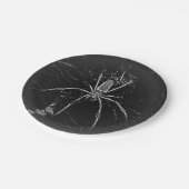 ハロウィンスパイダー紙プレート ペーパープレート (アングル)