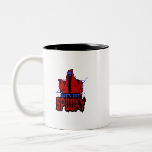 ハロウィンスパイダー ツートーンマグカップ (左)