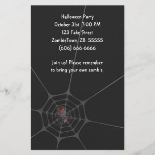 ハロウィンスパイダー – フライヤー