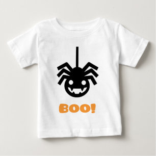 ハロウィンスパイダー ベビーTシャツ