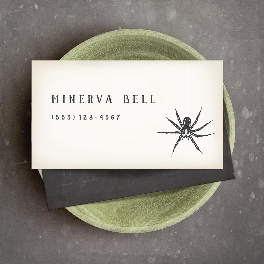 ハロウィンスパイダー 名刺