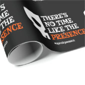 ハロウィンスピリット不気味スカル面白いハロウィーン ラッピングペーパー (ロールコーナー)