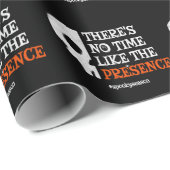 ハロウィンスピリット不気味スカル面白いハロウィーン ラッピングペーパー (ロールコーナー)