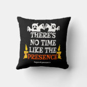 ハロウィンスピリット怖い幽霊面白いハロウィーン クッション (裏面)