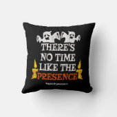 ハロウィンスピリット怖い幽霊面白いハロウィーン クッション (裏面)