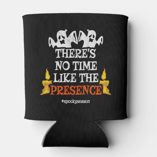 ハロウィンスピリット怖い幽霊面白いハロウィーン 缶クーラー (裏面)