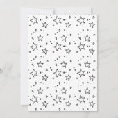 ハロウィンスプロック衣装バースデーパーティー 招待状 (裏面)