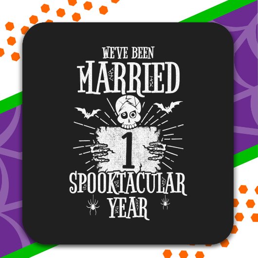 ハロウィンスペクタキュラー1周年結婚記念日 スクエアシール