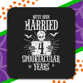 ハロウィンスペクタキュラー4周年結婚記念日 スクエアシール