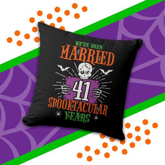 ハロウィンスペクタキュラー41周年結婚記念日 クッション