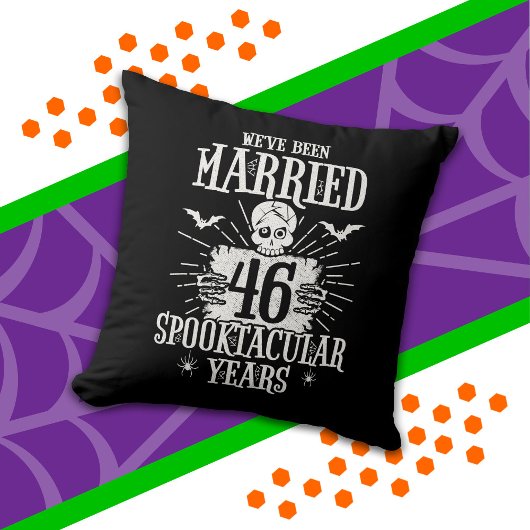 ハロウィンスペクタキュラー46周年結婚記念日 クッション