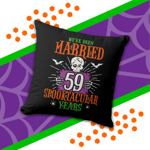 ハロウィンスペクタキュラー59周年結婚記念日 クッション
