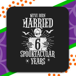 ハロウィンスペクタキュラー6周年結婚記念日 スクエアシール