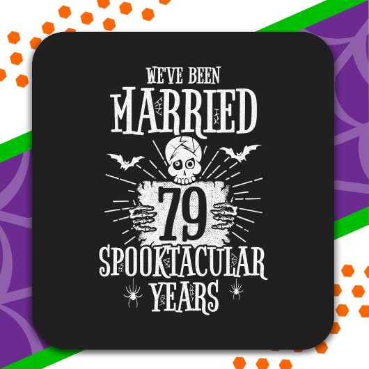 ハロウィンスペクタキュラー 79周年結婚記念日 スクエアシール