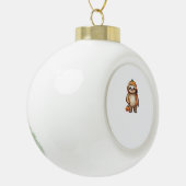 ハロウィンスロスター必須Tシャツ セラミックボールオーナメント (左)