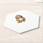 ハロウィンスロスター必須Tシャツ ペーパーコースター (アングル)