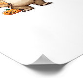 ハロウィンスロスター必須Tシャツ ポスター (角)