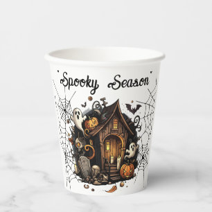 ハロウィン💀ス不気味シーズン👻パティ紙カップ🎃 紙コップ