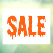 ハロウィンセール看板、 小売店用ステッカー、 ブティック ウィンドウサイン (シート3)