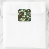 ハロウィンゾンビキャッツ スクエアシール (バッグ)