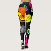 ハロウィンゾンビスカル レギンス (裏面)