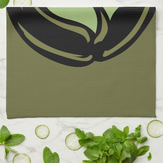 ハロウィンゾンビタオルハカッコいいロウィーンティータオル キッチンタオル (折り畳み)