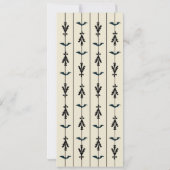 ハロウィンゾンビチケットおもしろいホラー招待状 招待状 (裏面)