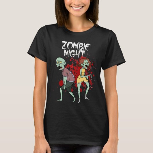 ハロウィンゾンビナイト Tシャツ (正面)