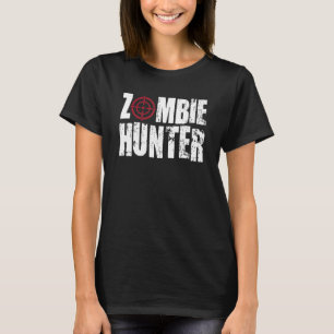 ハロウィンゾンビハンターゾンビ Tシャツ
