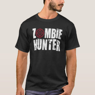 ハロウィンゾンビハンターゾンビ Tシャツ