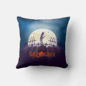 ハロウィンゾンビパーティー | クッション (裏面)