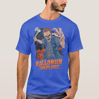 ハロウィンゾンビパーティー Tシャツ