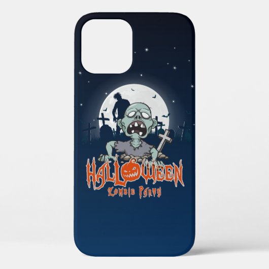ハロウィンゾンビパーティ｜ Case-Mate iPhoneケース (裏面)