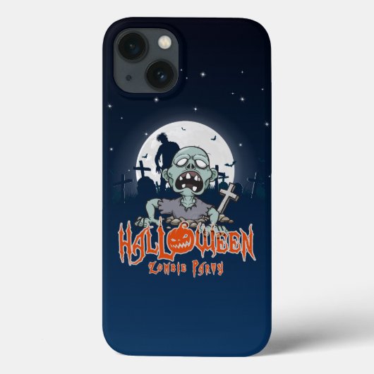ハロウィンゾンビパーティ| Case-Mate iPhoneケース (裏面)
