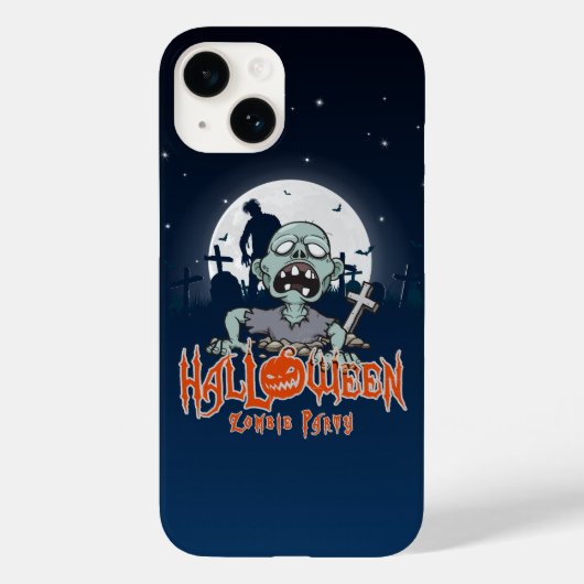 ハロウィンゾンビパーティ| Case-Mate iPhoneケース (裏面)