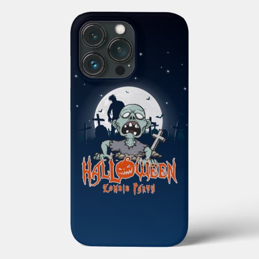 ハロウィンゾンビパーティ| Case-Mate iPhoneケース (裏面)