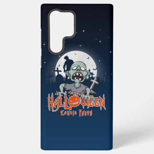 ハロウィンゾンビパーティ｜ SAMSUNG GALAXYケース (裏面)