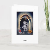 ハロウィンゾンビ カード (裏面)