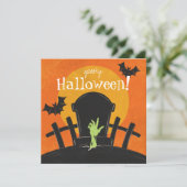 ハロウィンゾンビ シーズンカード (スタンド正面)