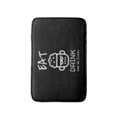 ハロウィンゾンビ バスマット (正面縦)