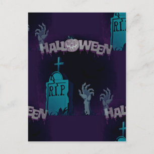 ハロウィンゾンビ ポストカード