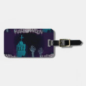 ハロウィンゾンビ ラゲッジタグ (正面横)