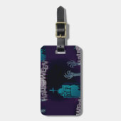 ハロウィンゾンビ ラゲッジタグ (正面縦)